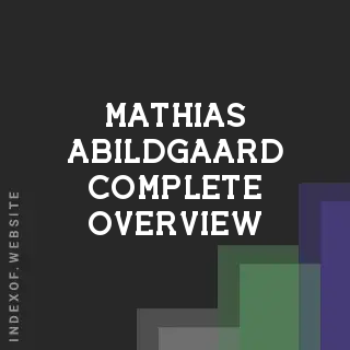 Mathias Abildgaard Complete Overview | Indexof