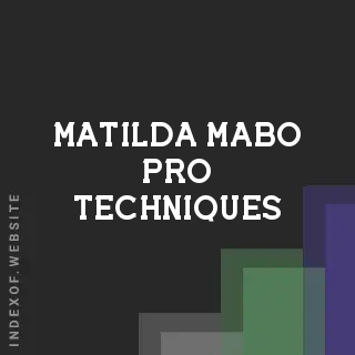 Matilda Mabo Pro Techniques | Indexof