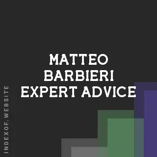 Matteo Barbieri Expert Advice | Indexof