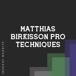 Matthias Birkisson Pro Techniques | Indexof