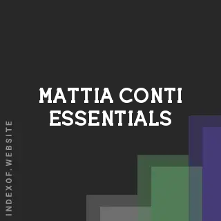 Mattia Conti Essentials | Indexof