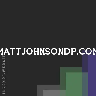 mattjohnsondp.com by Sneha Shah site -  Indexof