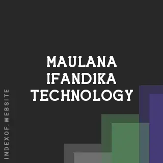 Maulana Ifandika Technology | Indexof