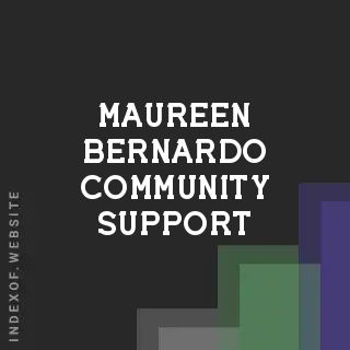 Maureen Bernardo Community Support | Indexof