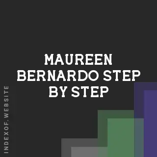 Maureen Bernardo Step-by-Step | Indexof