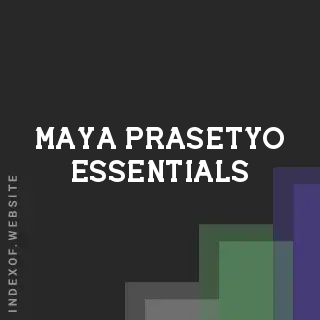 Maya Prasetyo Essentials | Indexof