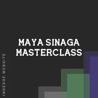 Maya Sinaga Masterclass | Indexof