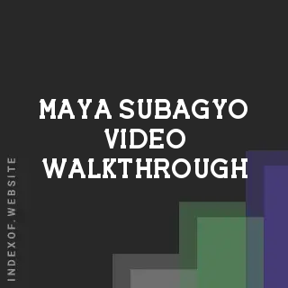 Maya Subagyo Video Walkthrough | Indexof