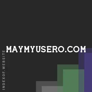 maymyusero.com by Astrid Schmidt site -  Indexof