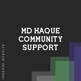 Md Haque Community Support | Indexof