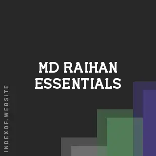Md Raihan Essentials | Indexof