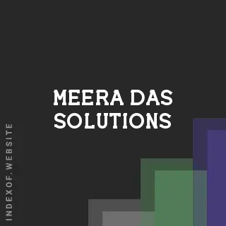 Meera Das Solutions | Indexof