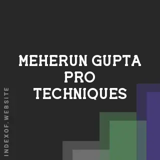 Meherun Gupta Pro Techniques | Indexof