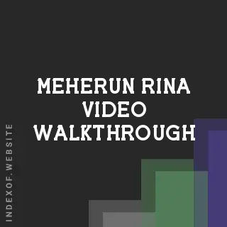 Meherun Rina Video Walkthrough | Indexof