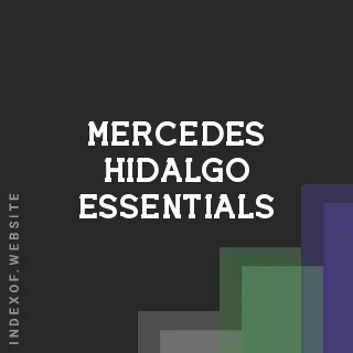 Mercedes Hidalgo Essentials | Indexof