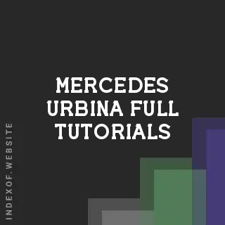 Mercedes Urbina Full Tutorials | Indexof
