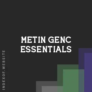 Metin Genc Essentials | Indexof