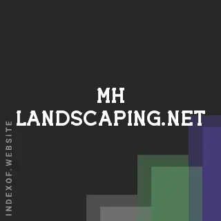 mh-landscaping.net by Iris Thorsteinsdottir site -  Indexof