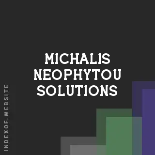 Michalis Neophytou Solutions | Indexof