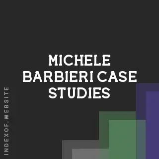 Michele Barbieri Case Studies | Indexof