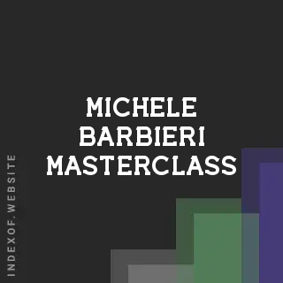 Michele Barbieri Masterclass | Indexof