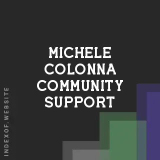 Michele Colonna Community Support | Indexof