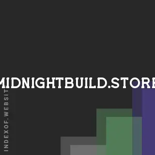 midnightbuild.store by Valeriy Kornelyuk site -  Indexof