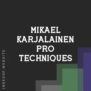 Mikael Karjalainen Pro Techniques | Indexof