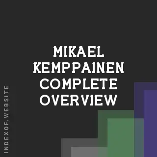 Mikael Kemppainen Complete Overview | Indexof