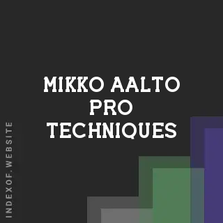 Mikko Aalto Pro Techniques | Indexof