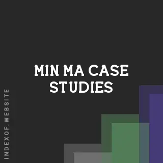 Min Ma Case Studies | Indexof