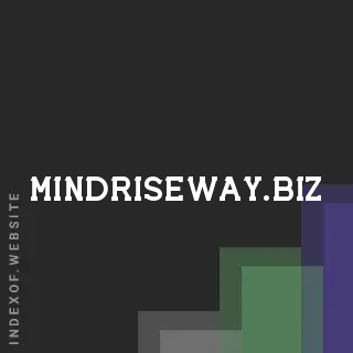 mindriseway.biz by Andrea Guerra site -  Indexof