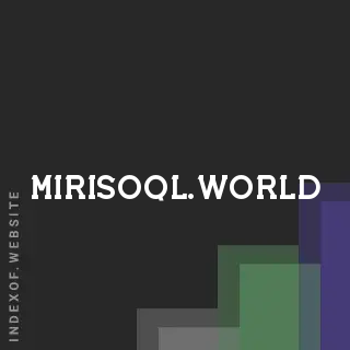 mirisoql.world by Roosa Hamalainen site -  Indexof