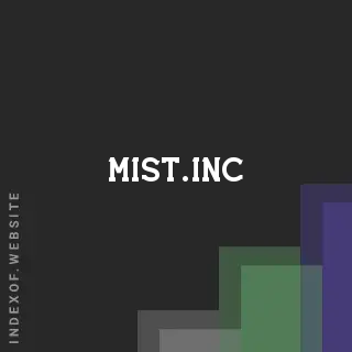 mist.inc by Antonio Mercier site -  Indexof