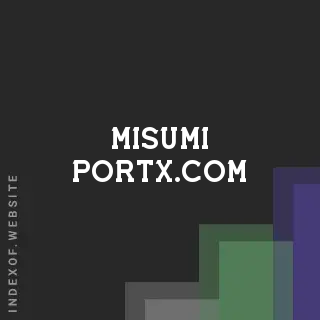 misumi-portx.com by Chia-hao Chiao site -  Indexof