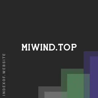 miwind.top by Andrea Sy site -  Indexof
