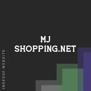 mj-shopping.net by Nugroho Ridwan site -  Indexof