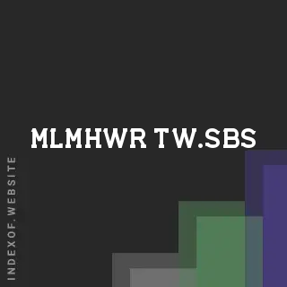 mlmhwr-tw.sbs by Tarni Miller site -  Indexof