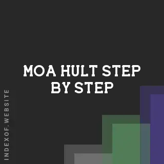 Moa Hult Step-by-Step | Indexof