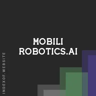 mobili-robotics.ai by Mercedes Urbina site -  Indexof