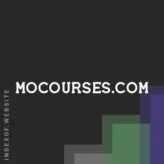 mocourses.com by Chloe Patel site -  Indexof