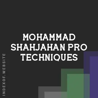 Mohammad Shahjahan Pro Techniques | Indexof