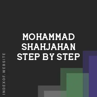 Mohammad Shahjahan Step-by-Step | Indexof