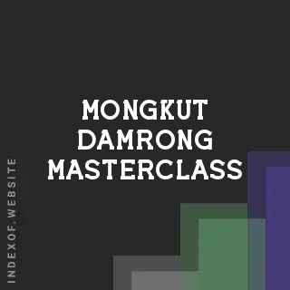 Mongkut Damrong Masterclass | Indexof