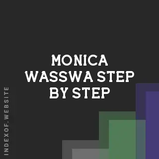 Monica Wasswa Step-by-Step | Indexof
