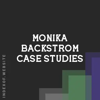 Monika Backstrom Case Studies | Indexof
