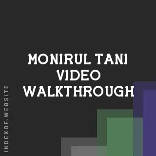 Monirul Tani Video Walkthrough | Indexof