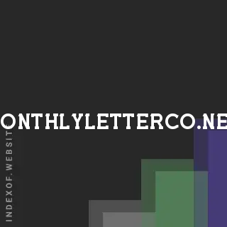 monthlyletterco.net by Tessanne Brown site -  Indexof
