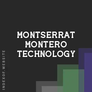 Montserrat Montero Technology | Indexof