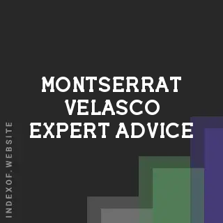 Montserrat Velasco Expert Advice | Indexof